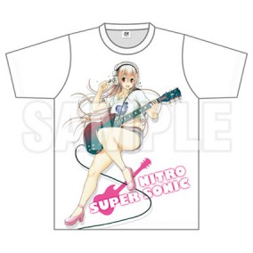 “すーぱーそに子”ハイグレードTシャツ NITRO SUPER SONIC【男性用Lサイズ】