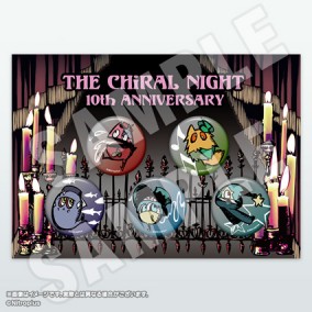 THE CHiRAL NIGHT 10th ANNIVERSARY ライブマスコット缶バッジセット