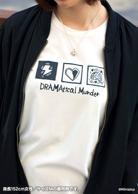 DRAMAtical Murder オリジナルモノトーンTシャツ【Lサイズ】