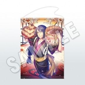 とうらぶ 1周年 祝賀 タペストリー 刀剣乱舞-ONLINE- 一周年記念祝画B2タペストリー（次郎太刀