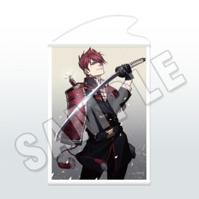 送料無料商品の通販 刀剣乱舞-ONLINE- 二周年記念祝画B2タペストリー（大包平 タペストリー