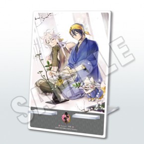 春夏新作モデル 刀剣乱舞-ONLINE- 一周年記念祝画アクリルミラースタンド（小狐 その他