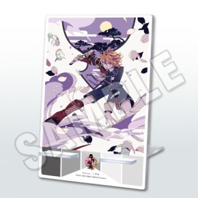 刀剣乱舞　三日月　　2周年　祝画　　アクリル　ミラー　スタンド 雑貨 明石国行 二周年記念祝画アクリルミラースタンド 「刀剣